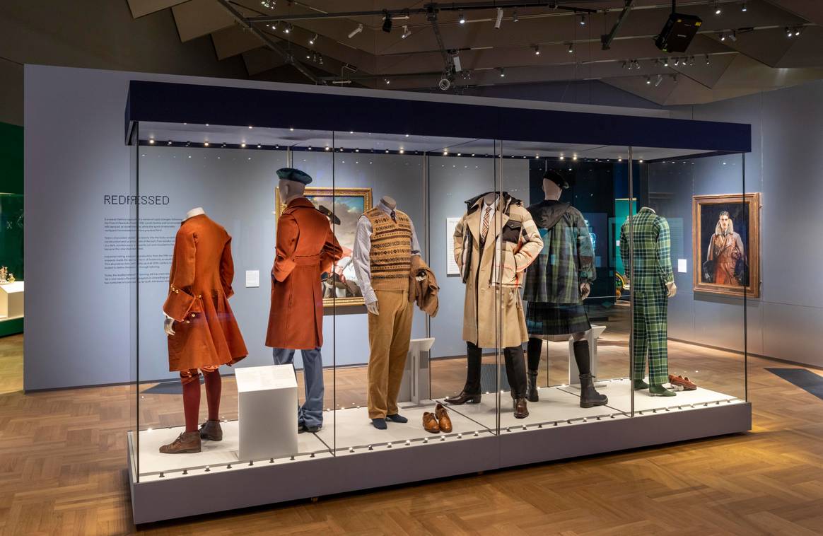 Beeld: V&A; Fashioning Masculinities: The Art of Menswear