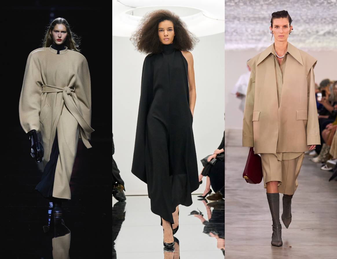 Khaite FW24, Alaia FW24, Jil Sander SS24.