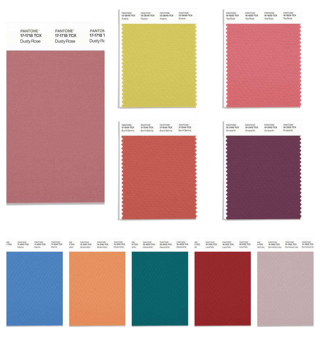 Pantone Standout Trend colors NYFW SS26