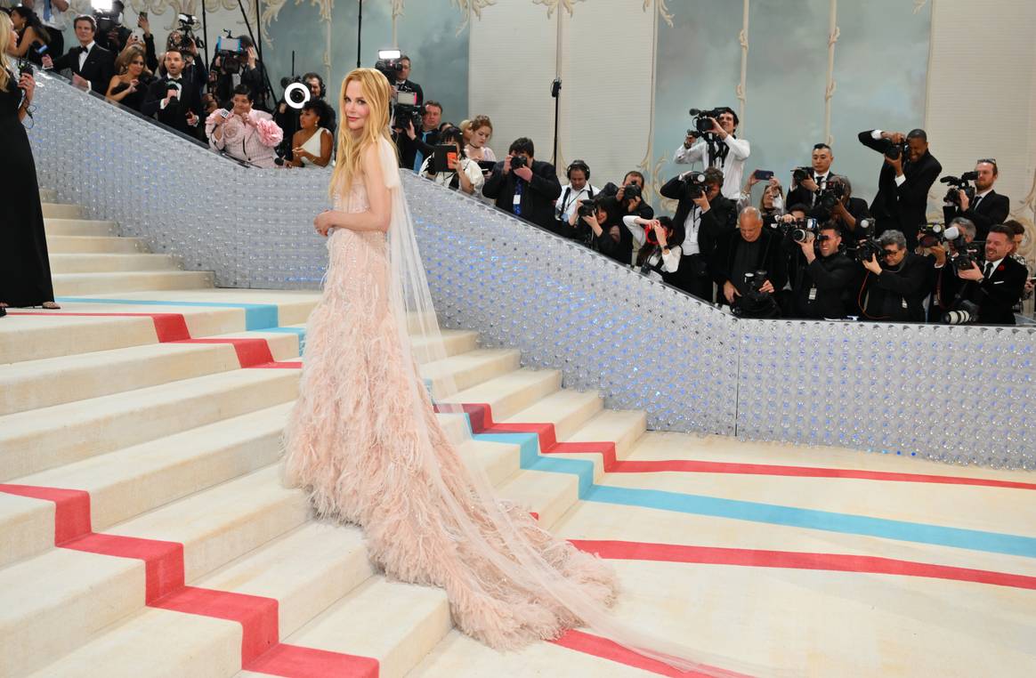Nicole Kidman in Chanel bei der Met Gala 2023. Bild: Angela Weiss/ AFP