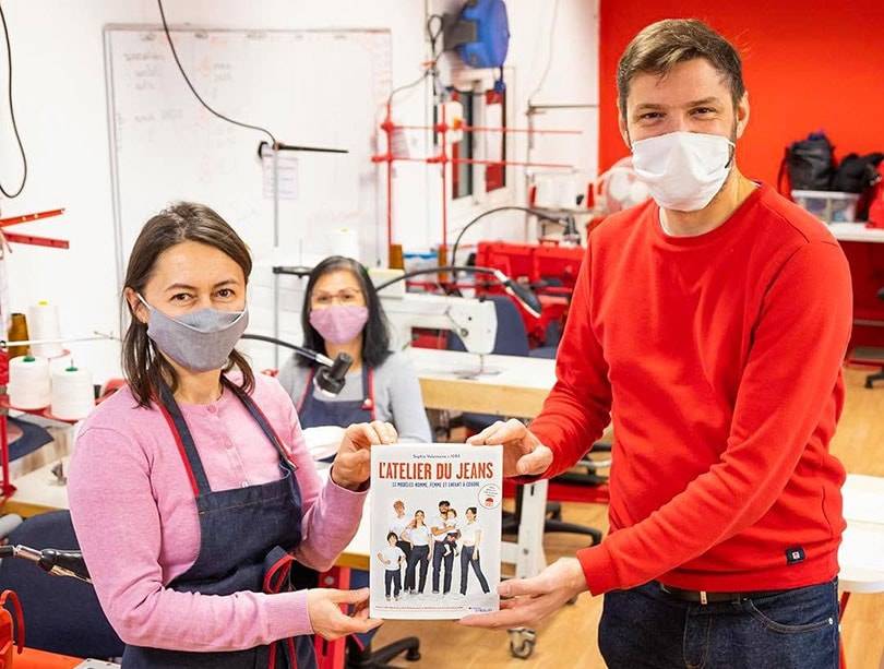 Do it yourself : 1083 annonce la publication de "L'atelier du jeans" avec Sophie Vallantoine, aux éditions Eyrolles