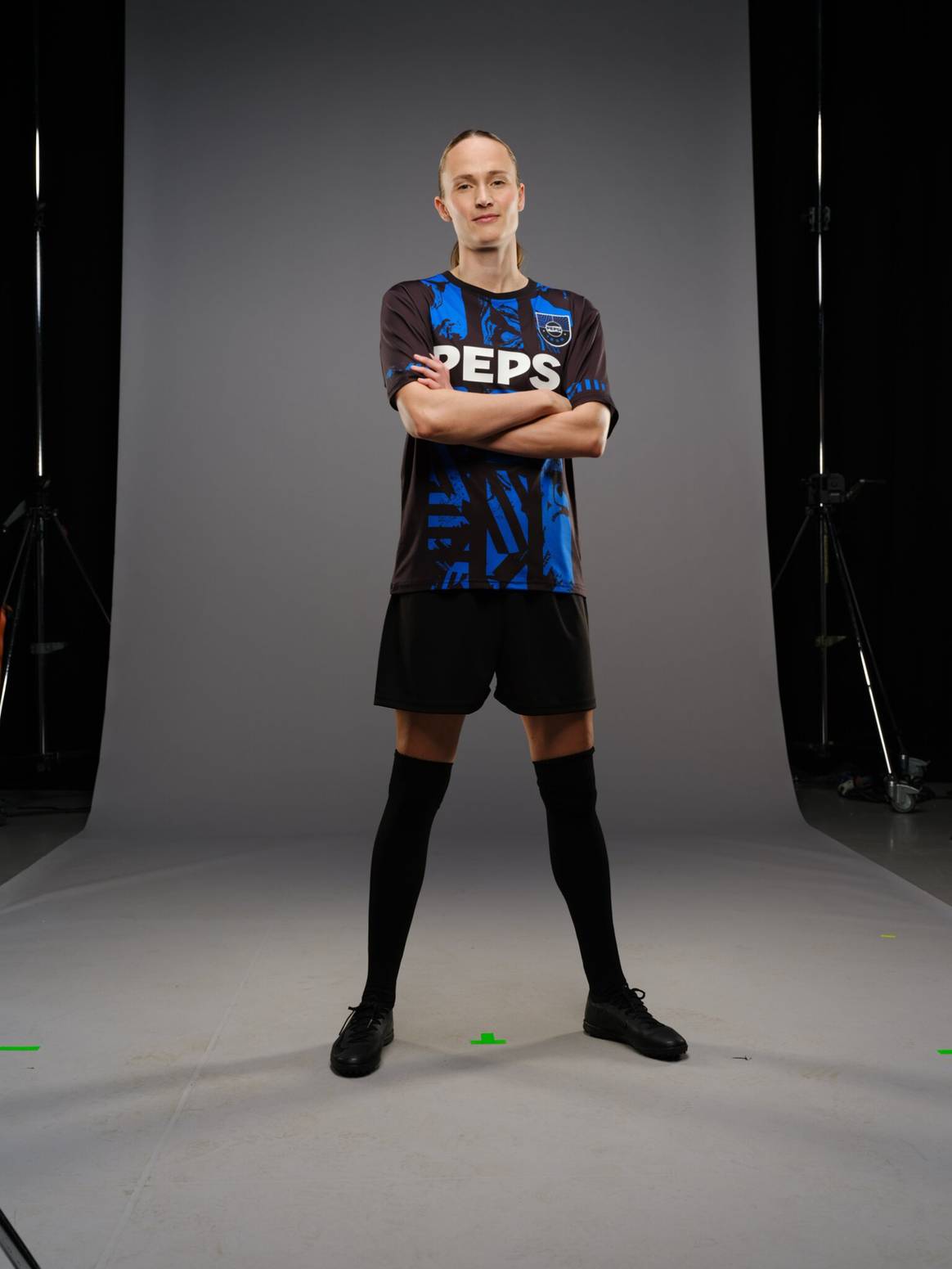 Pepsi x Classic Football Shirts campaign starring Caroline Graham Hansen wearing the modern shirt