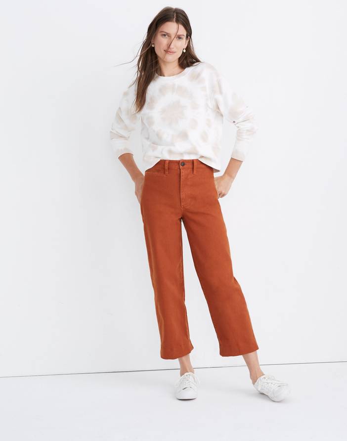 Slim Emmett Wide-Leg Crop Pants | Madewell