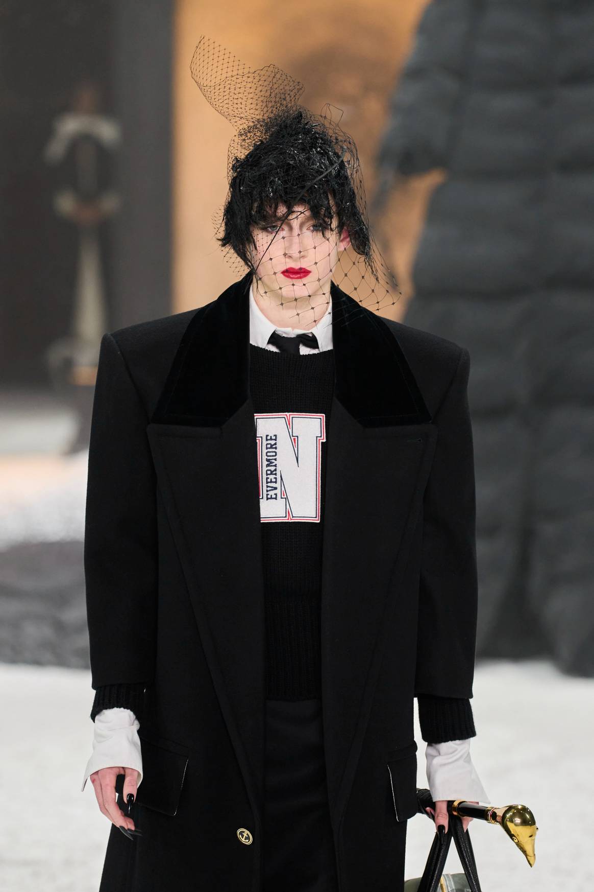 Thom Browne FW24 NYFW show.