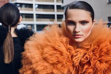 Video: Nastya Nekrasova at MBFW