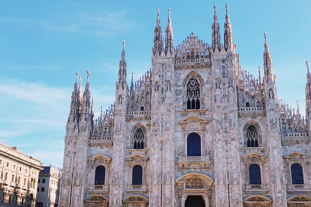 Le guglie del Duomo di Milano