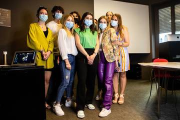 Students of Istituto Marangoni Milan collaborate with Supima and Albini Group