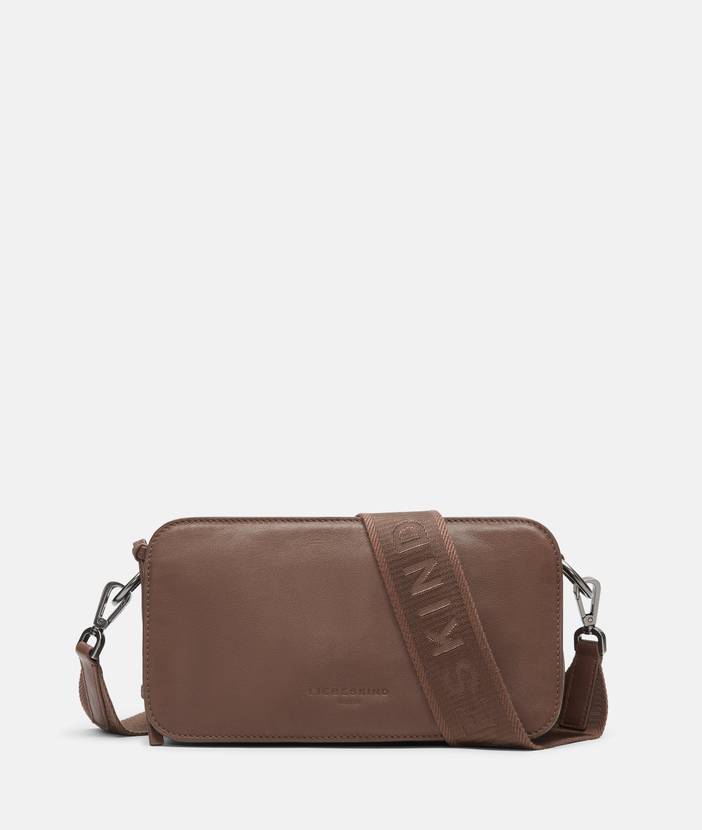 Crossbody-Bag aus weichem Leder - rot | liebeskind berlin