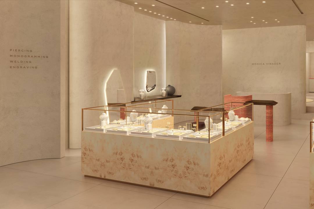 Monica Vinader Edinburgh store.