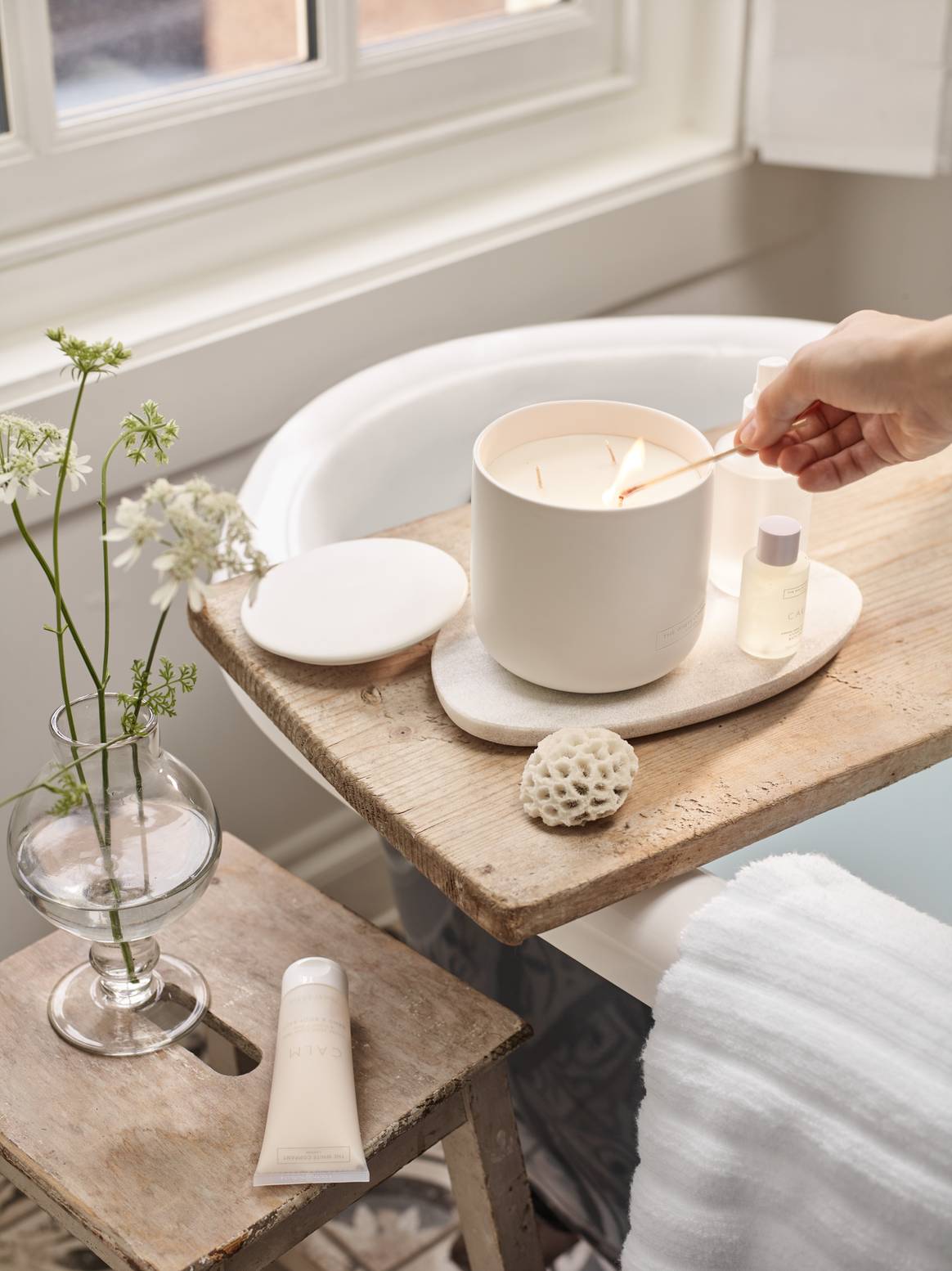 Bathe at The White Company