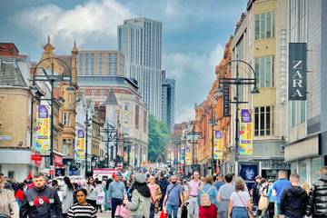 High street spending slowed during rainy August