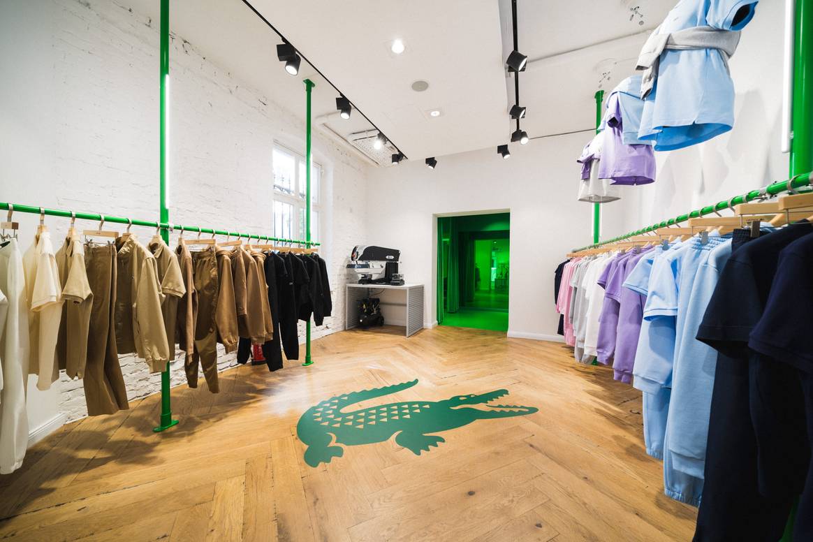 Lacoste concept store in Berlin