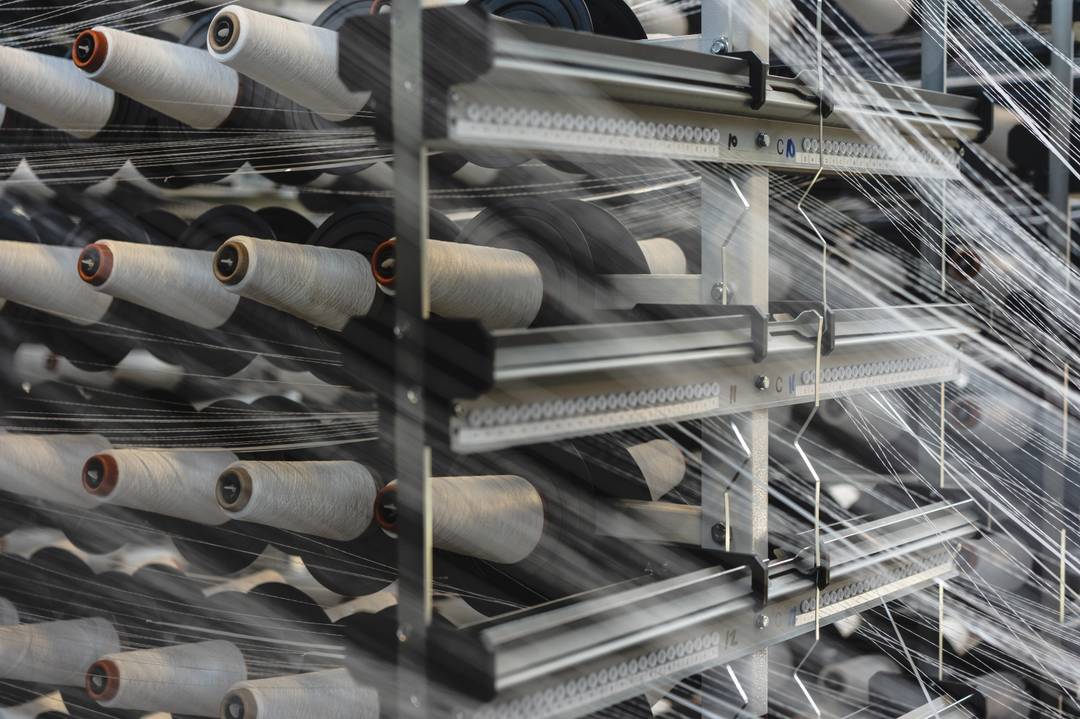 Unspun factory imagery.