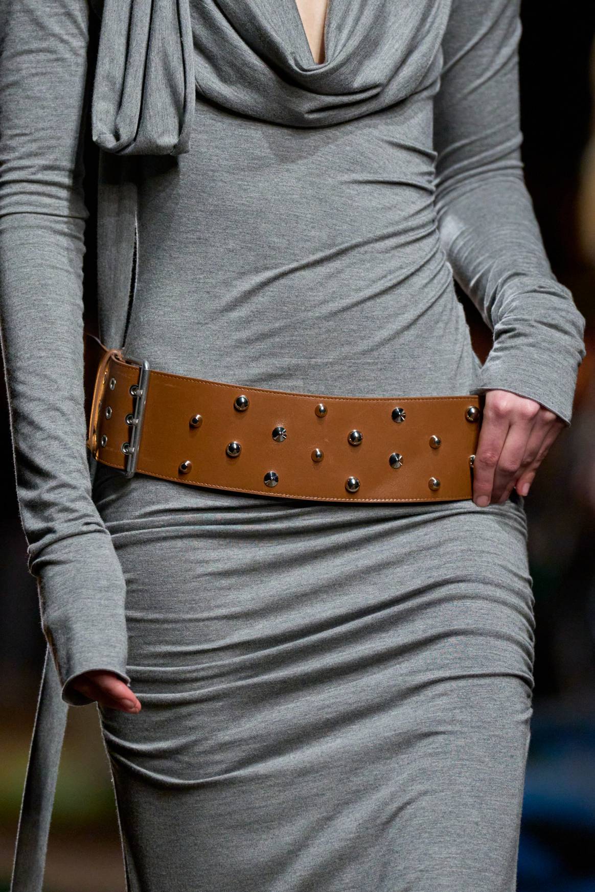 Blumarine FW23 wide belt