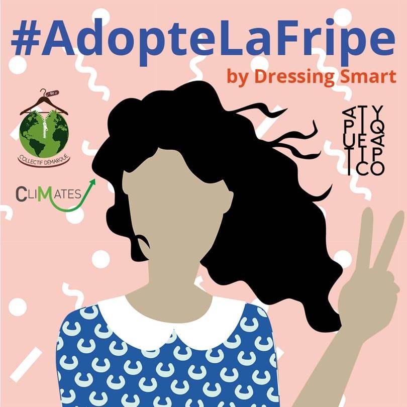 Contre la fast fashion, "Adopte la fripe" promeut l'achat de vêtements de seconde main