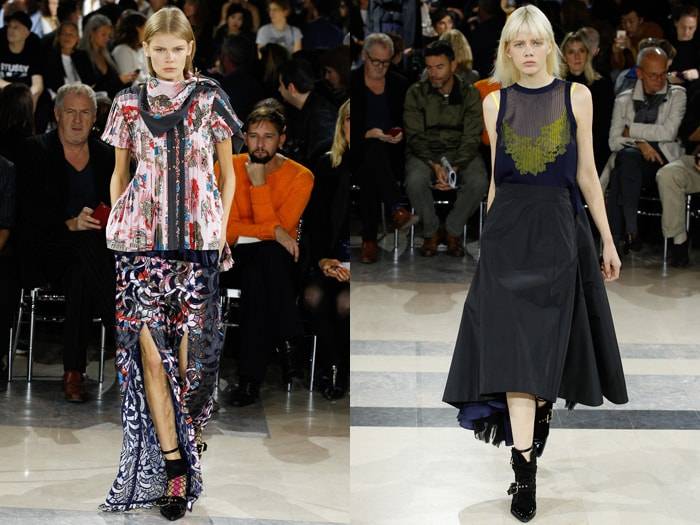 Moda en París: colores vivos y plisados para el próximo verano