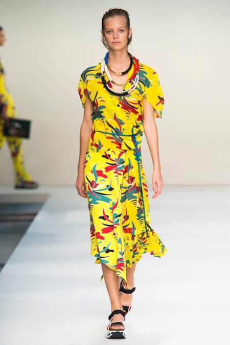 Stampe e modelli di tendenze dalle sfilate S / S 2015