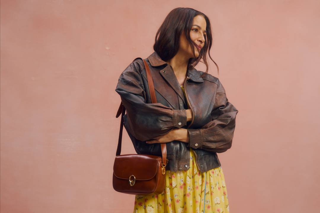 Beyond Retro partners with ThredUp, campaign imagery.
