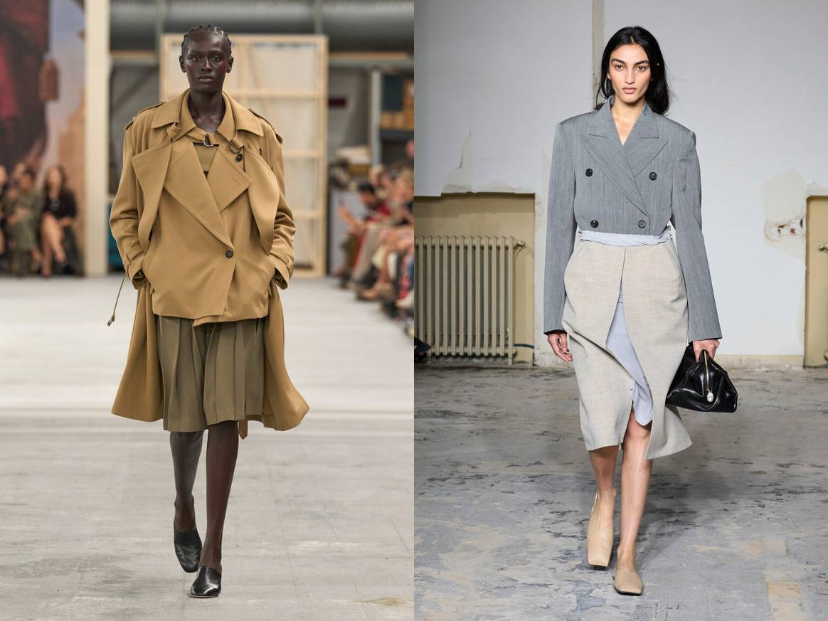 Credits: Tod's SS24 and Carven SS24, via Launchmetrics/Spotlight