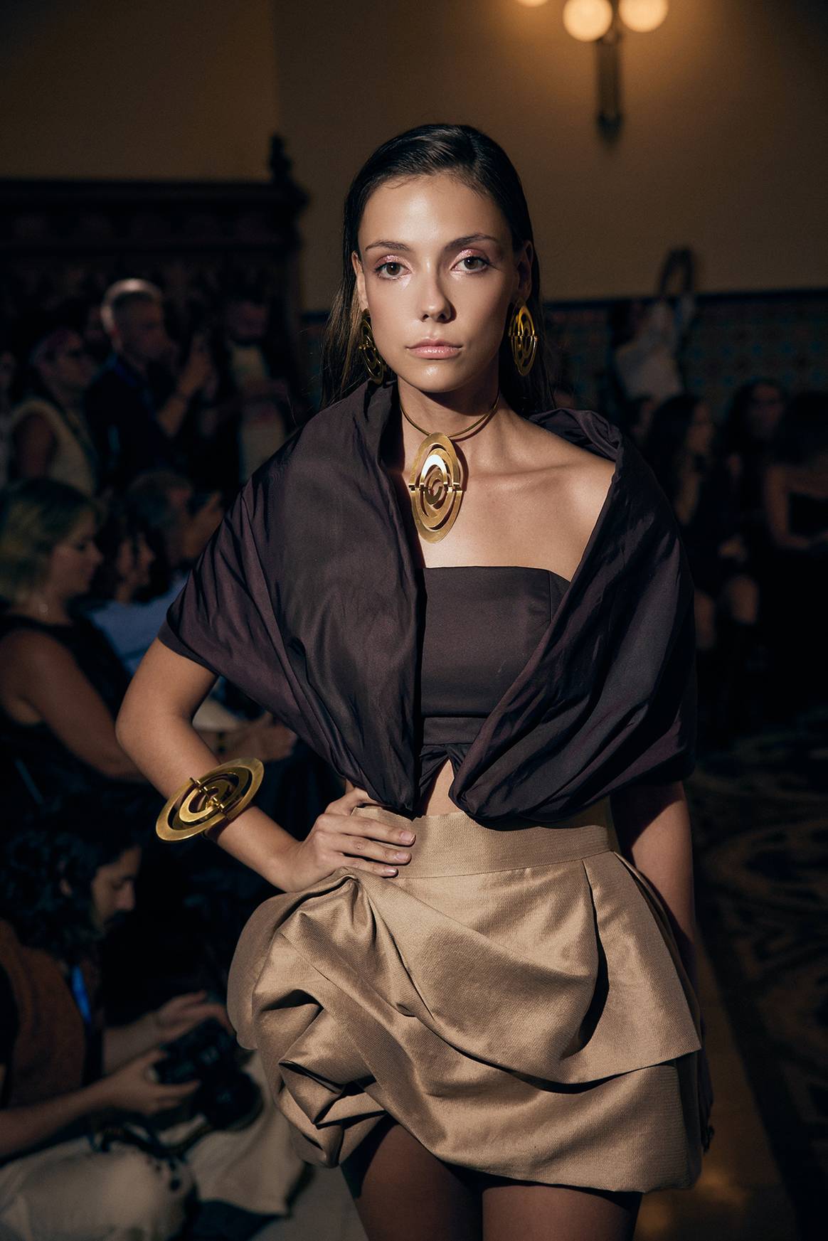 Desfile de Duly Romero (Honduras) durante la IV edición de la Mediterránea Fashion Week Valencia de septiembre de 2025.