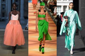 Visto en la pasarela: los colores de moda Primavera/Verano 2023 según Pantone