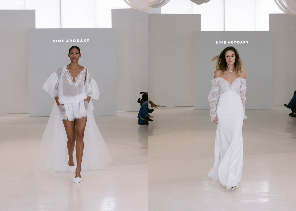 Runway bridal looks from Rime Arodaky