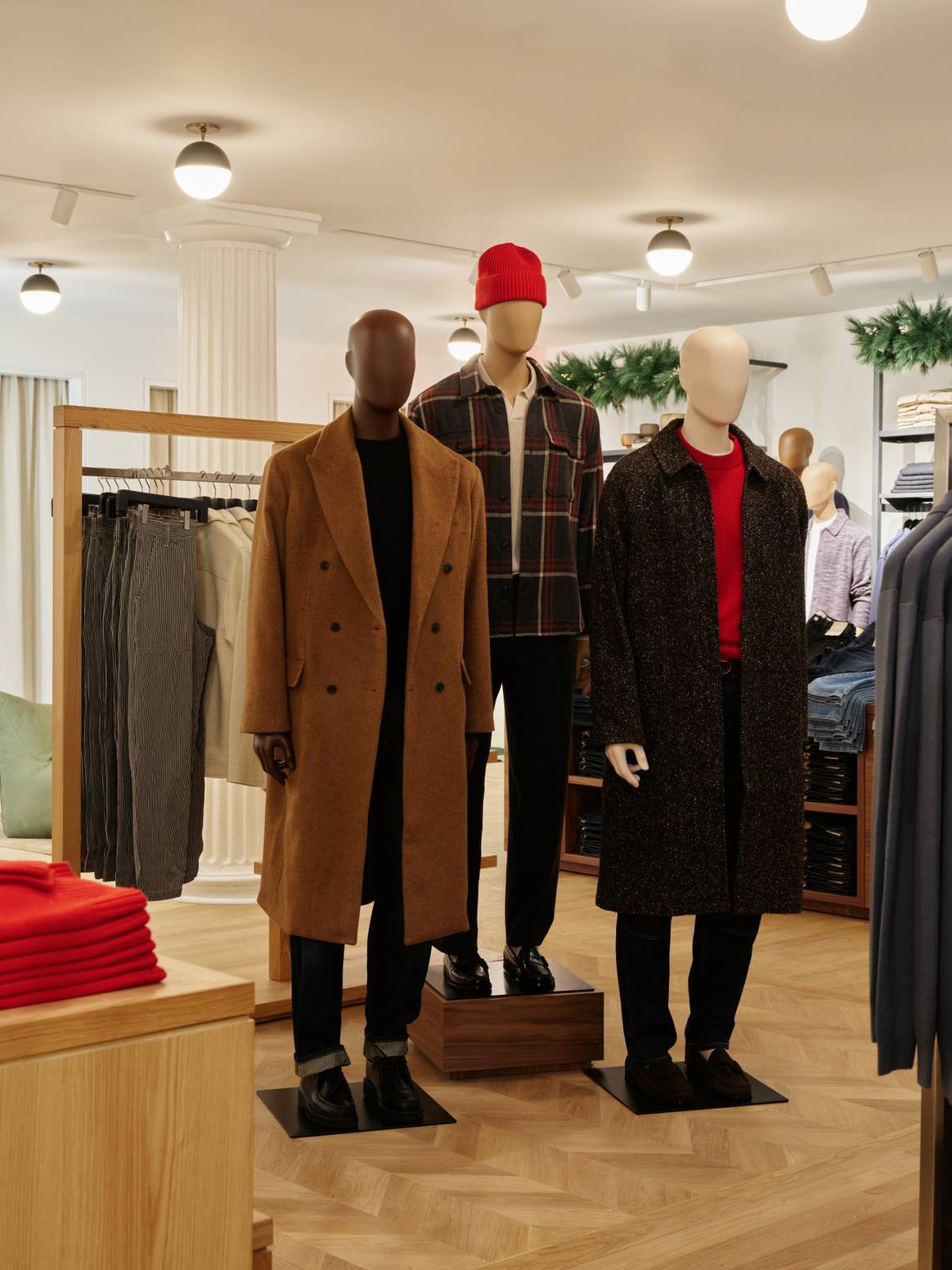 Interior of Madewell's new flagship store in SoHo
