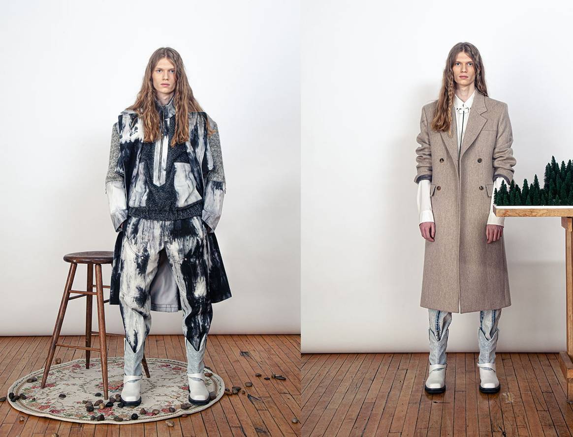New York Fashion Week : Victor Li  s'inspire des plaines du Wyoming