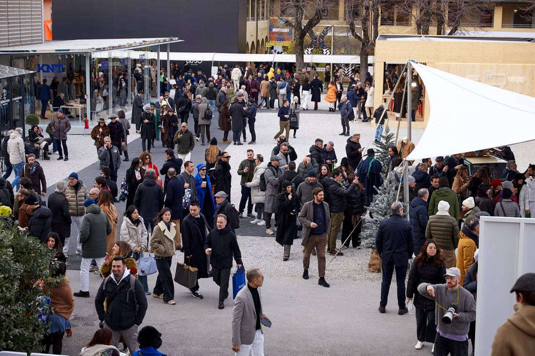 La Fortezza da Basso durante l'ultima edizione di Pitti Uomo