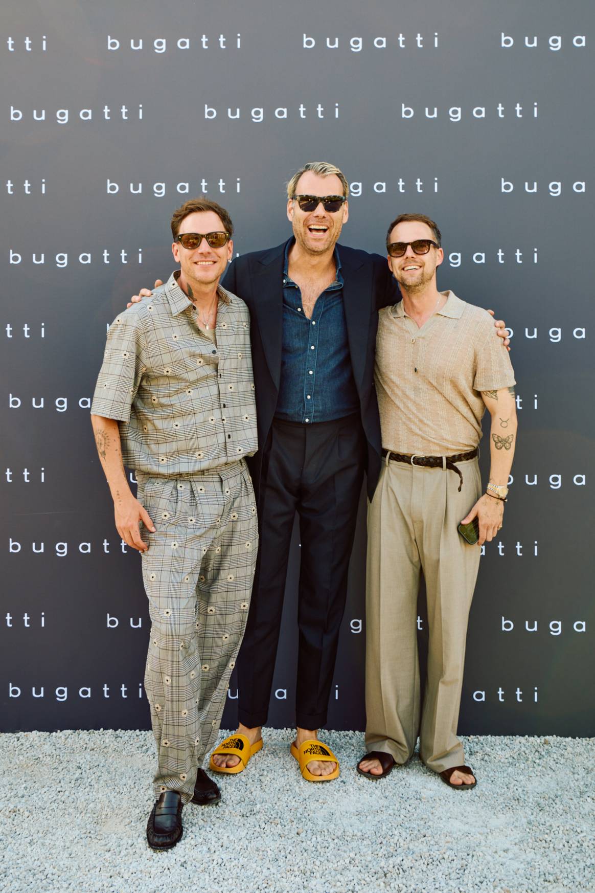 Julius Brinkmann (bugatti), Tobias Triebel (Wöhrl), Florian Wortmann (bugatti).