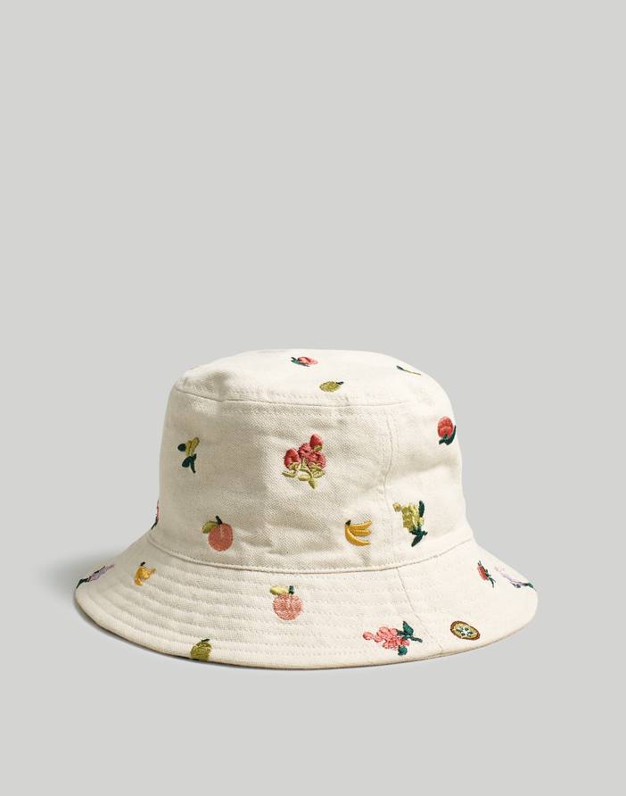 Fresca Fruit Embroidered Bucket Hat | Madewell