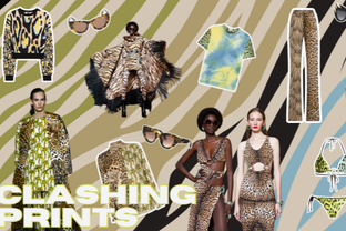 Trend alert: Clashing prints