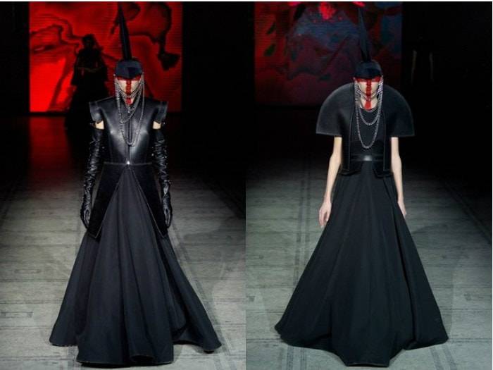 Gareth Pugh prepares for battle at London Fashion Week