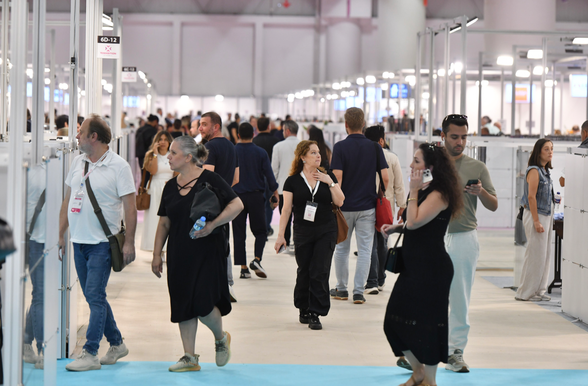 Die Hallen der Texhibition waren an allen drei Tagen gut besucht.