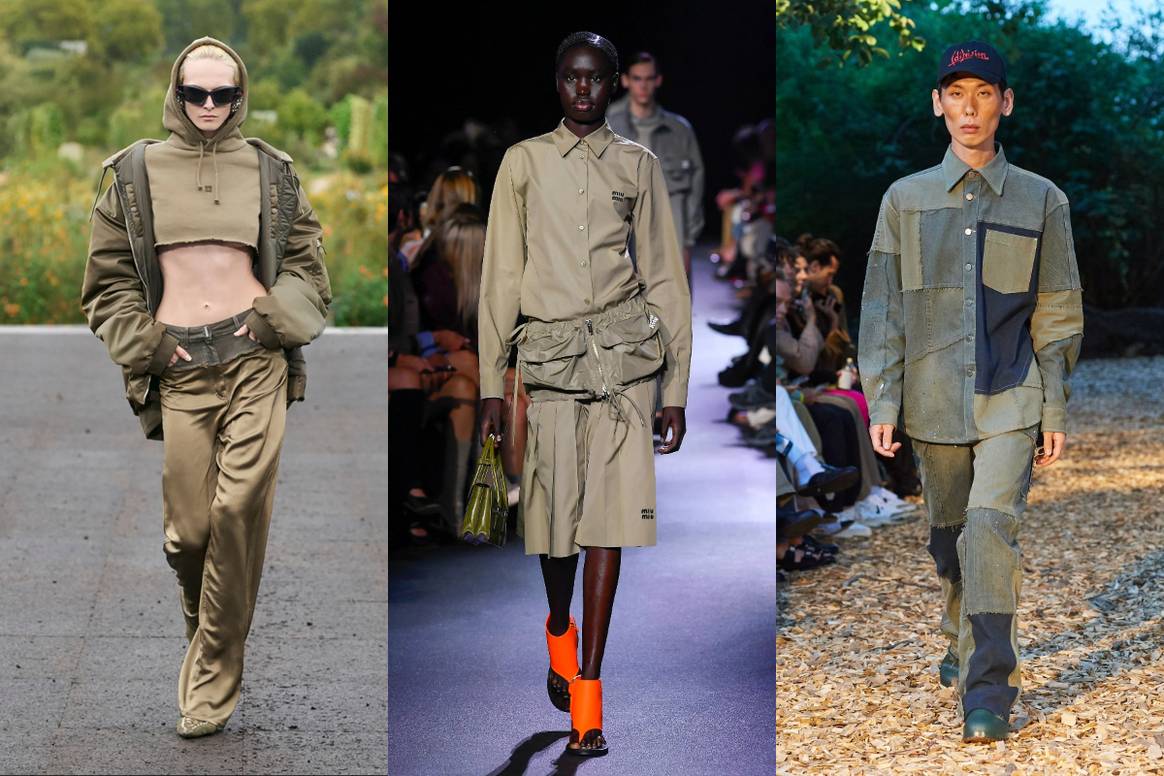SS23 Kollektionen. Fotos: Givenchy, Miu Miu, (di) vision