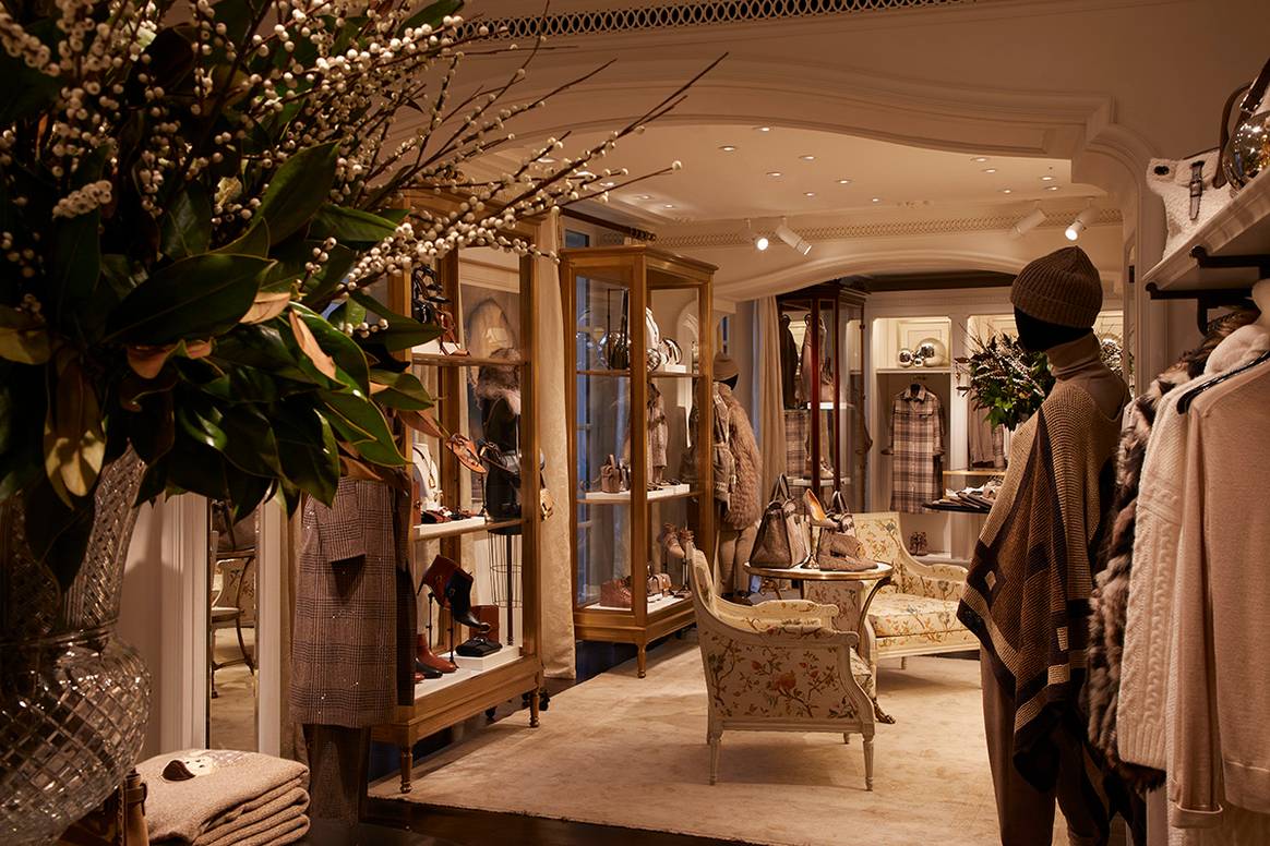 Photo Credits: Nueva flagship store de Ralph Lauren en Milán. Fotografía de cortesía.
