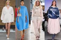 SS26 trend: Designers use the bubble hem to create a fresh silhouette