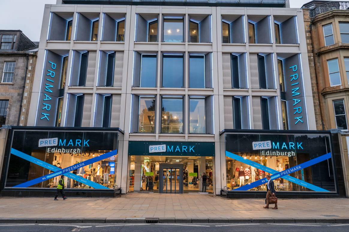 Primark Edinburgh rebrands as ‘Preemark’ to celebrate 50th anniversary in Scotland