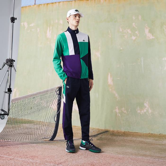 Herren Lacoste Sport Tennis-Trainingsanzug mit Krokodilaufdruck | Lacoste
