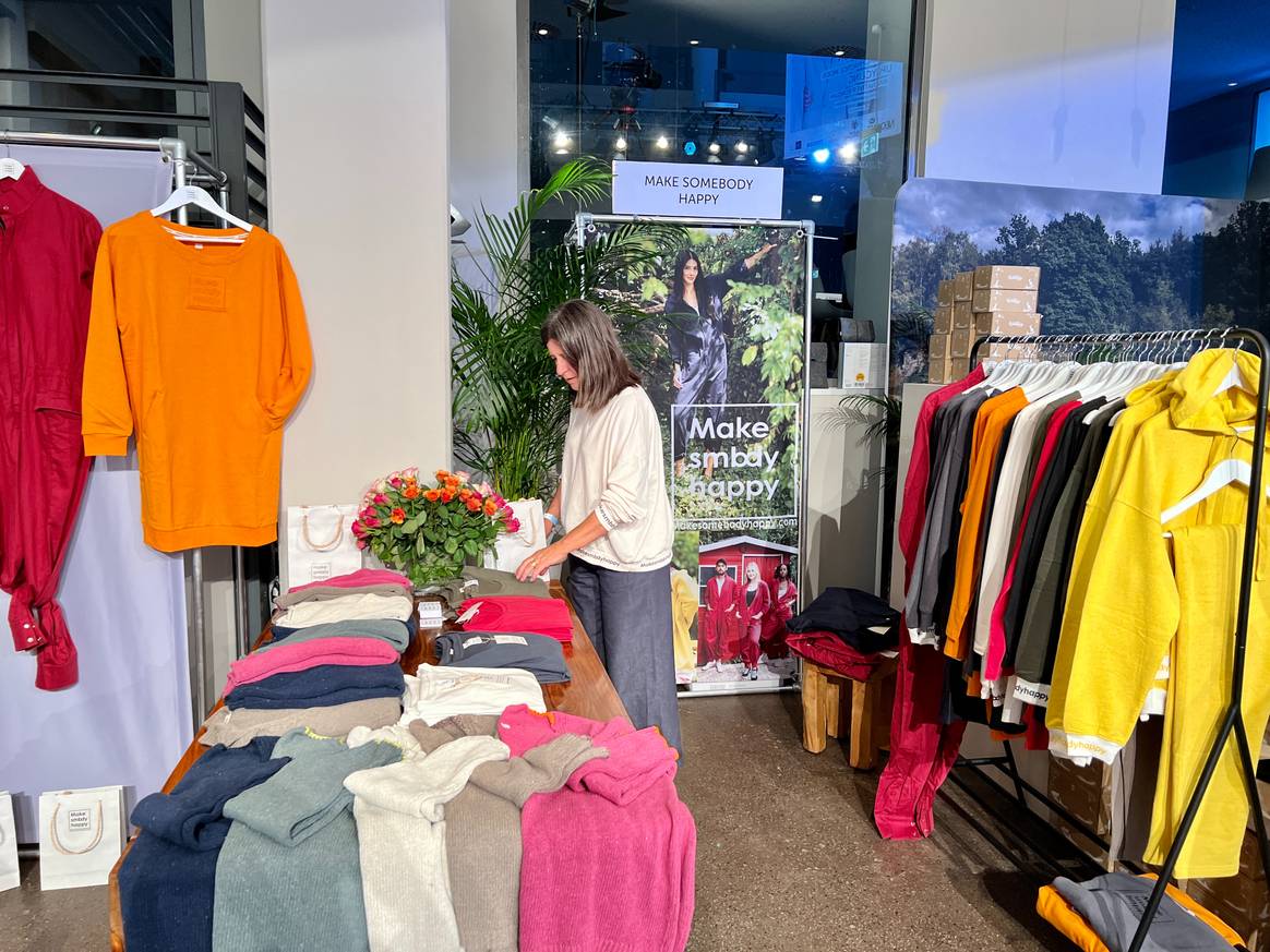 Het nieuwe modelabel Make Somebody Happy. Beeld:
FashionUnited
