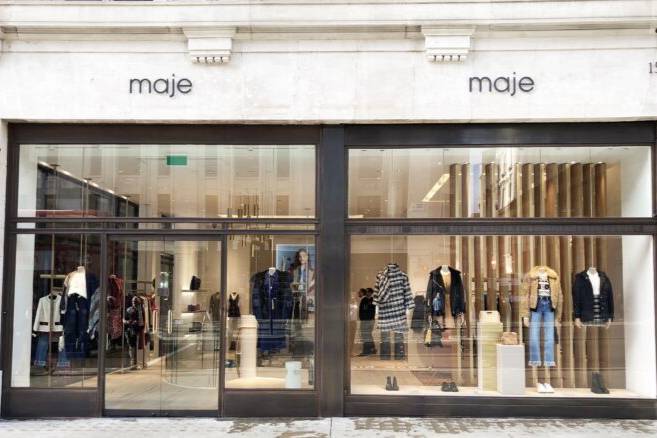 Maje London store.