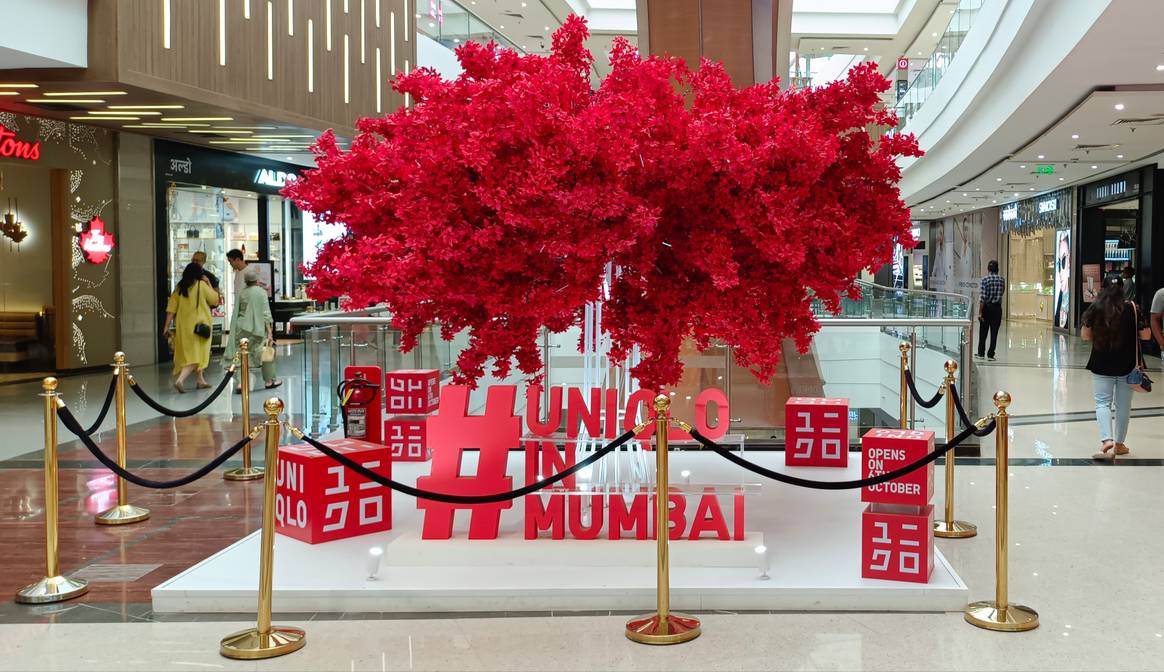 Credits: Uniqlo in Mumbai. Credits: FashionUnited