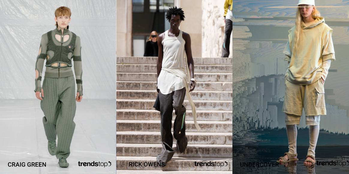 Materialtrends der Herrenmode Frühjahr/Sommer 2023