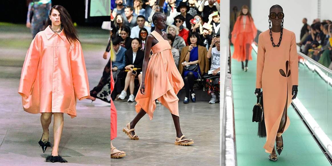 Auf den Catwalks gesichtet: Pantone-Farbtrends für S/S 20