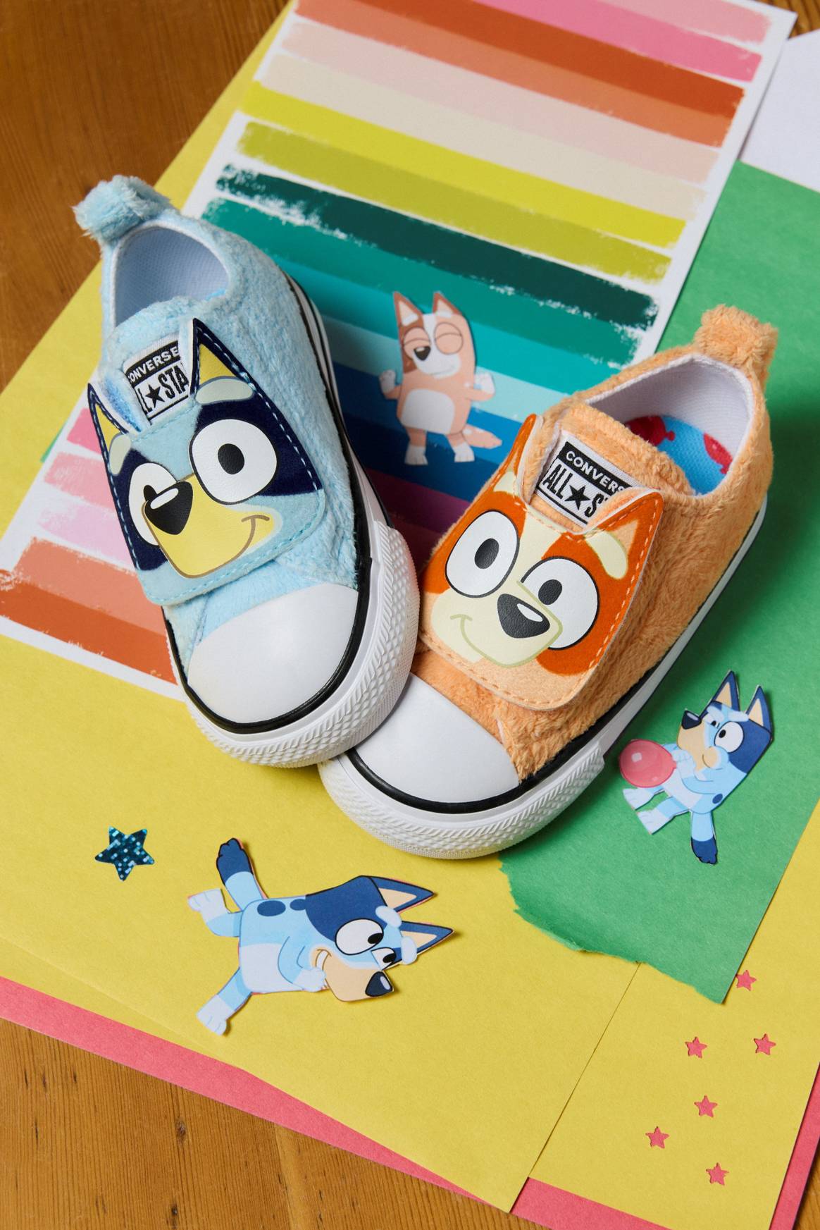 Converse x Bluey collection
