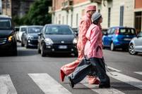 Milan Fashion Week: SS26 street style featuring minimalism and patterns