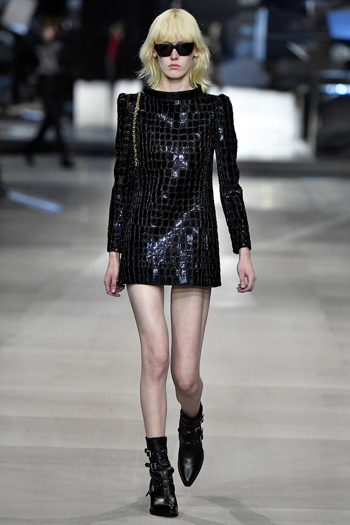 Debütshow von Hedi Slimane: Prom Queens und Rockstars für Celine