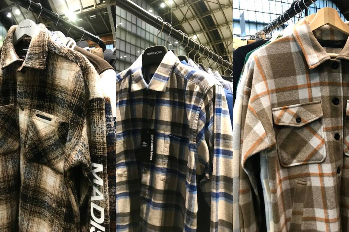 Flanellhemden bei Just Around the Corner. (Von links) Kollektionen von Madison Barclay, Remus Uomo und Swanndri. Bilder: FashionUnited
