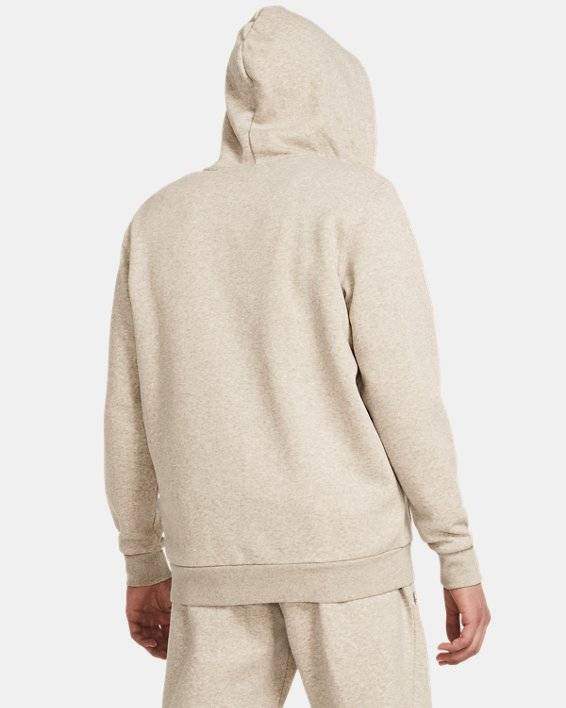 Herren Under Armour Essential Fleece-Hoodie mit durchgehendem Zip Midnight Blaue Marine | Under Armour