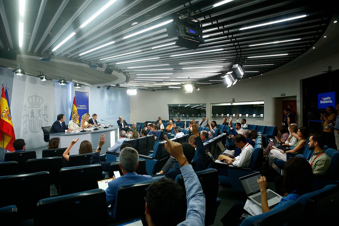 Rueda de prensa posterior al Consejo de Ministros del 23 de julio de 2024.